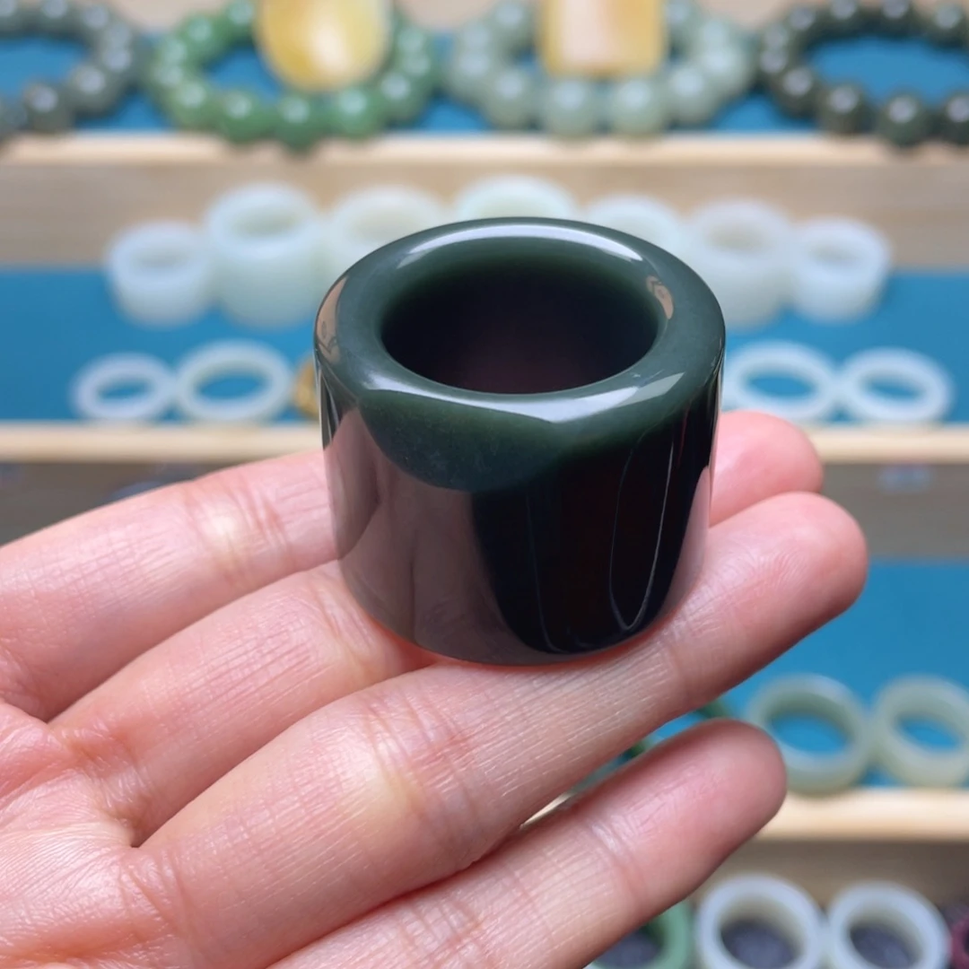 和田玉扳指未镶嵌J**p