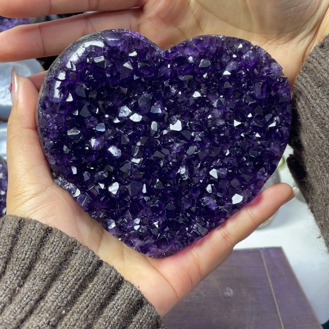 紫晶大型摆件（非配饰）未镶嵌榕*