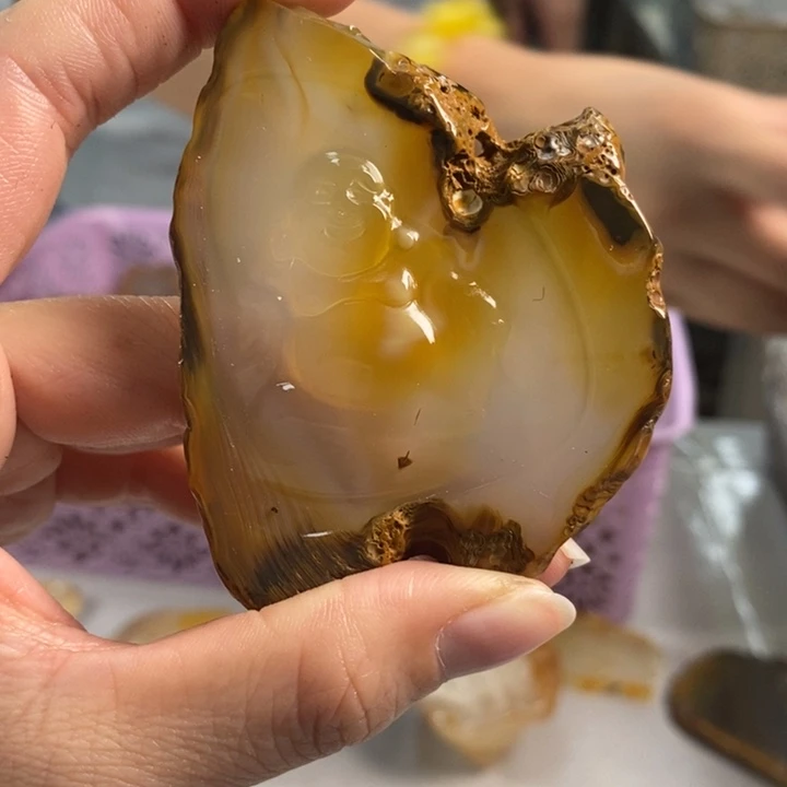 玛瑙/玉髓吊坠(不含链)未镶嵌