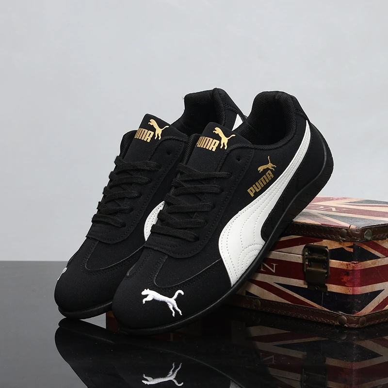 高档品质鞋男款秋季新款复古阿甘鞋休闲运动板鞋时尚百搭透气男鞋