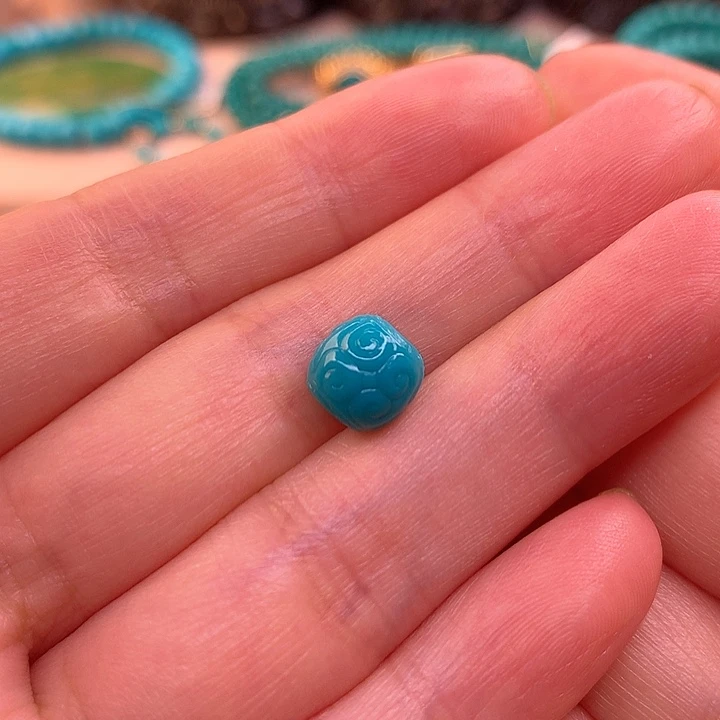 绿松石未镶嵌配饰