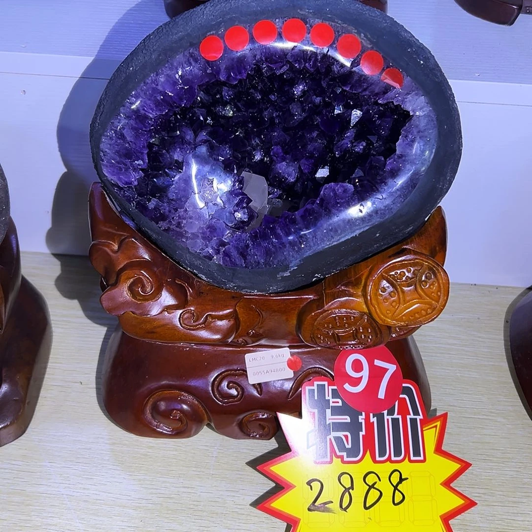 大型摆件（非配饰）紫晶未镶嵌