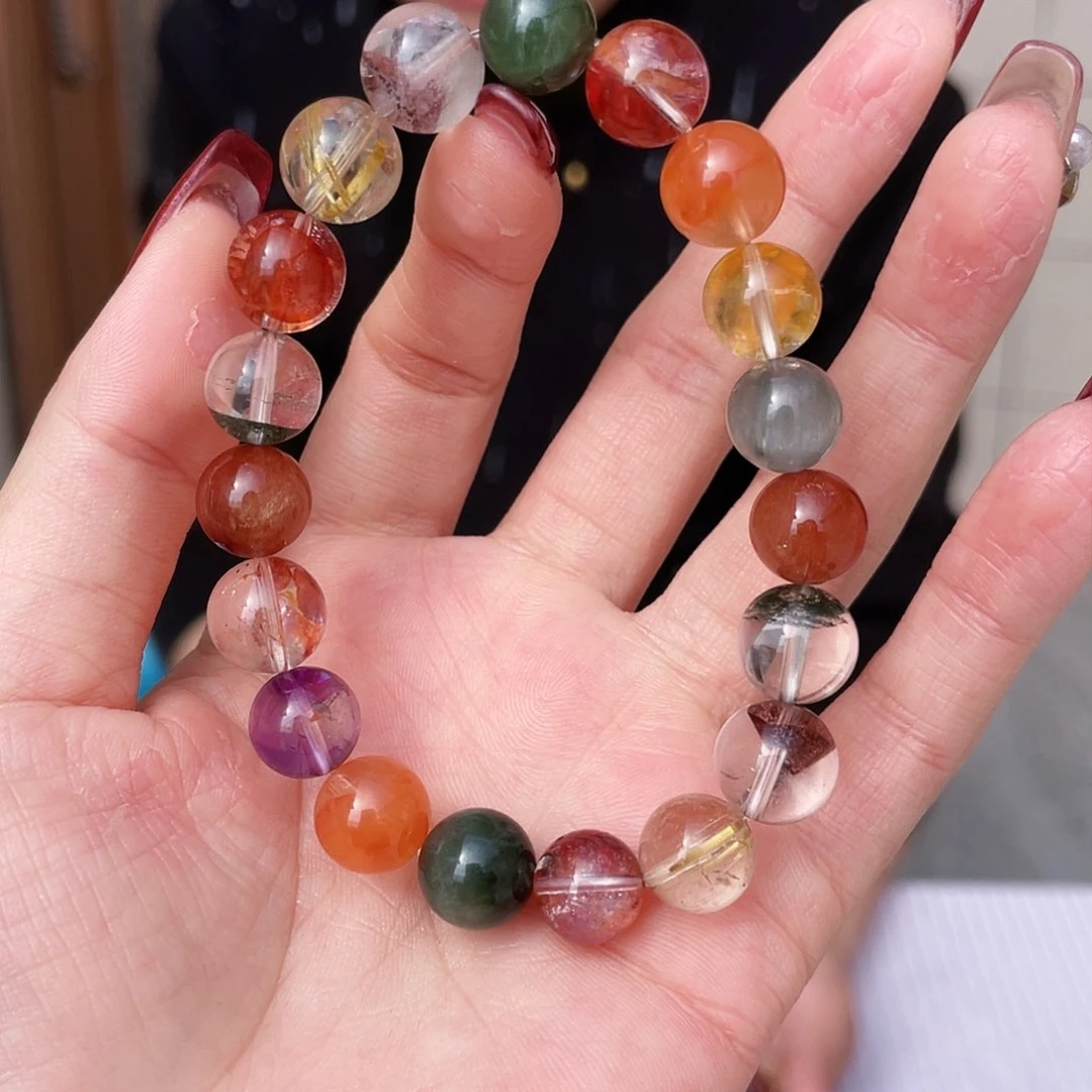 发晶手链未镶嵌多宝