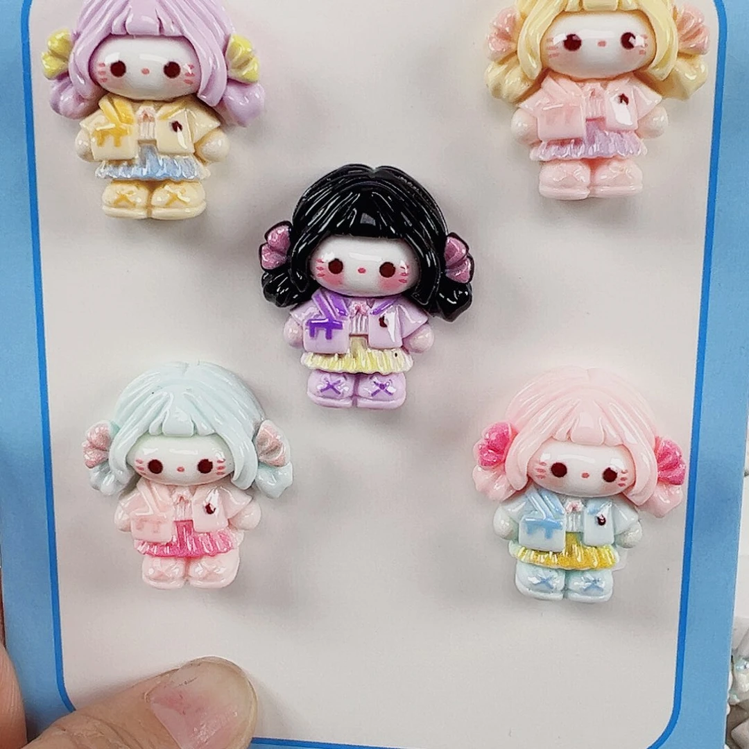 PVC树脂校服kitty定制款100个