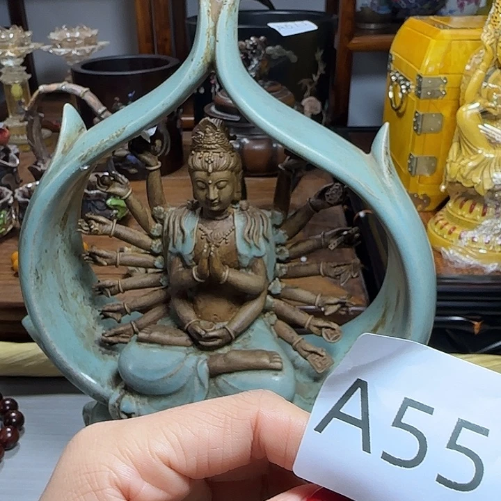 勇***心凤眼菩提吊坠手串