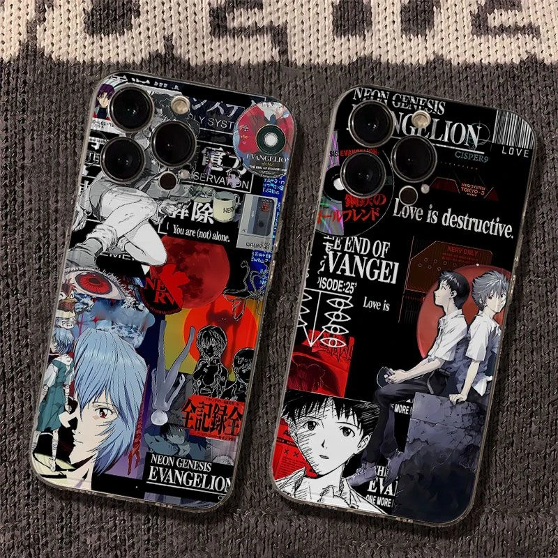 新世纪福音战士适用iphone16苹果15手机壳小米OPPO华为VIVO荣耀