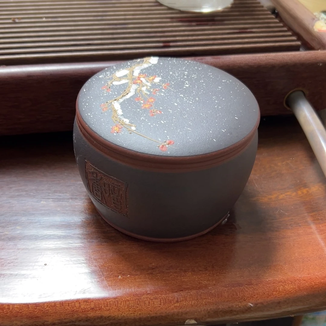 段泥茶叶罐紫砂壶等传统