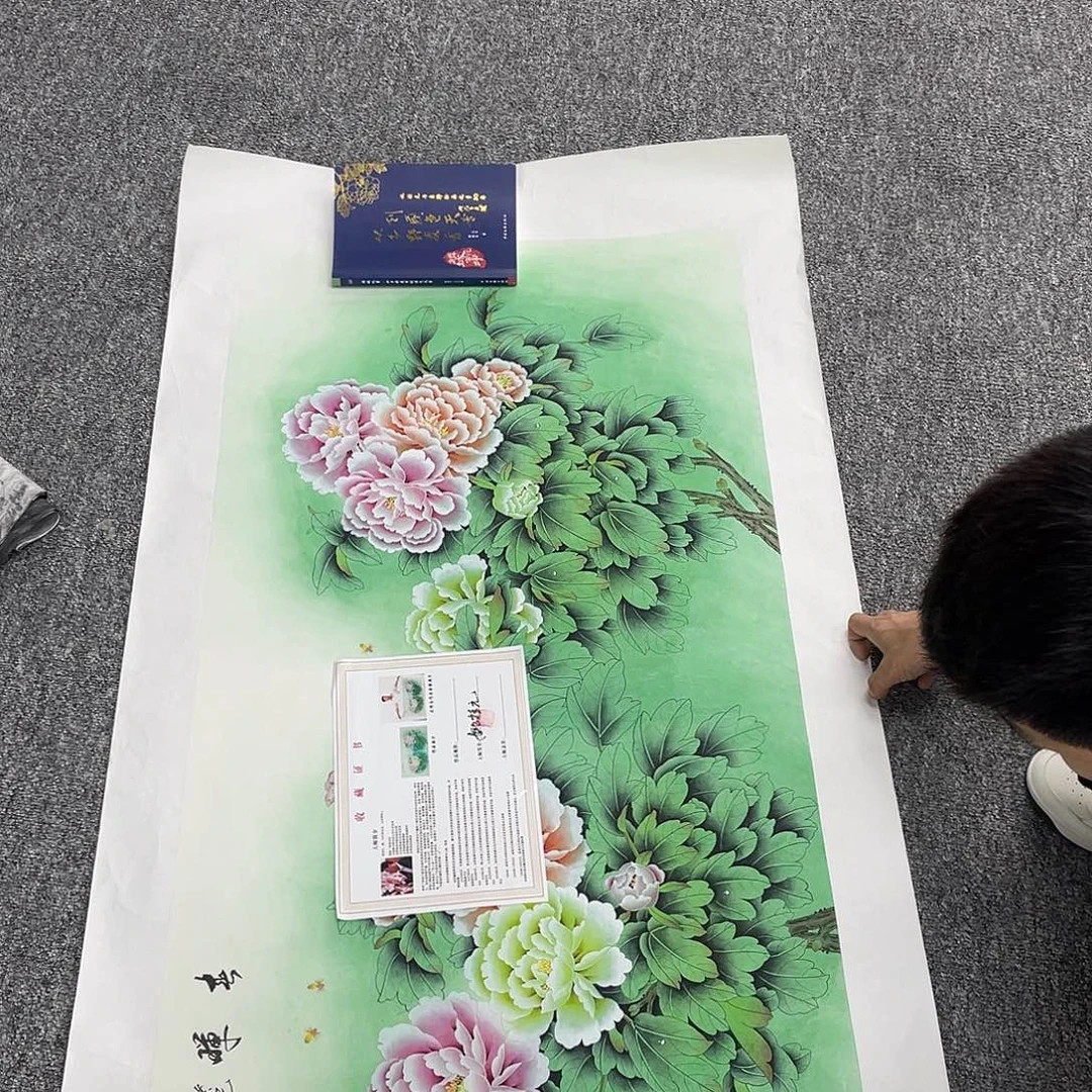 国画纯手绘字画宣纸