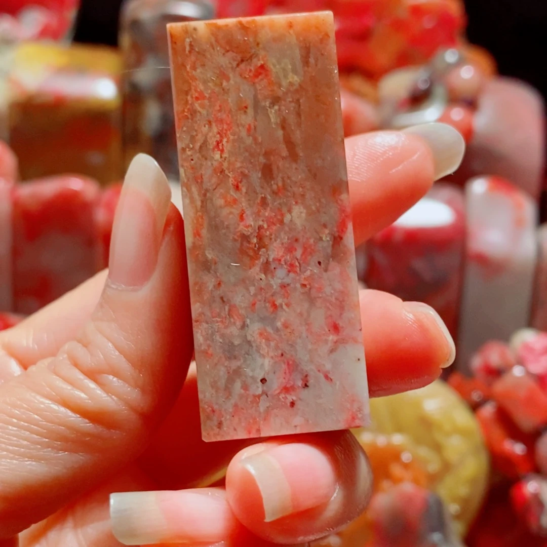 巴林鸡血石巴林鸡血印章