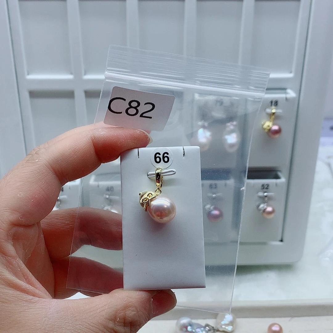 淡水珍珠吊坠(不含链)合金