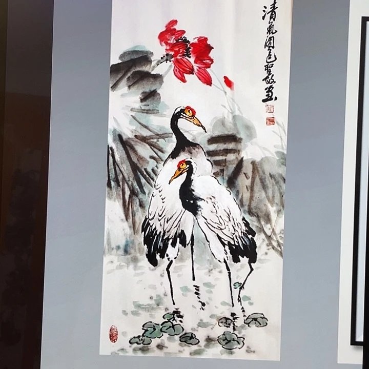 国画张圣敏先生纯手绘作品