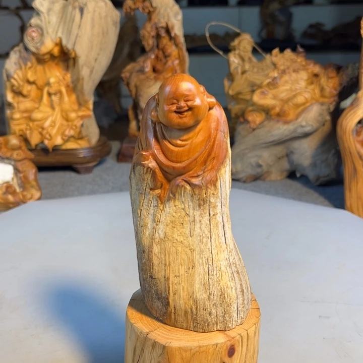 柏木（崖柏）根雕工艺摆件