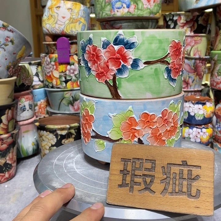 景德镇艺术手绘作品