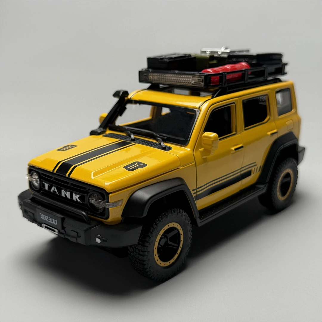 【坦克300】边境版24比例合金车模