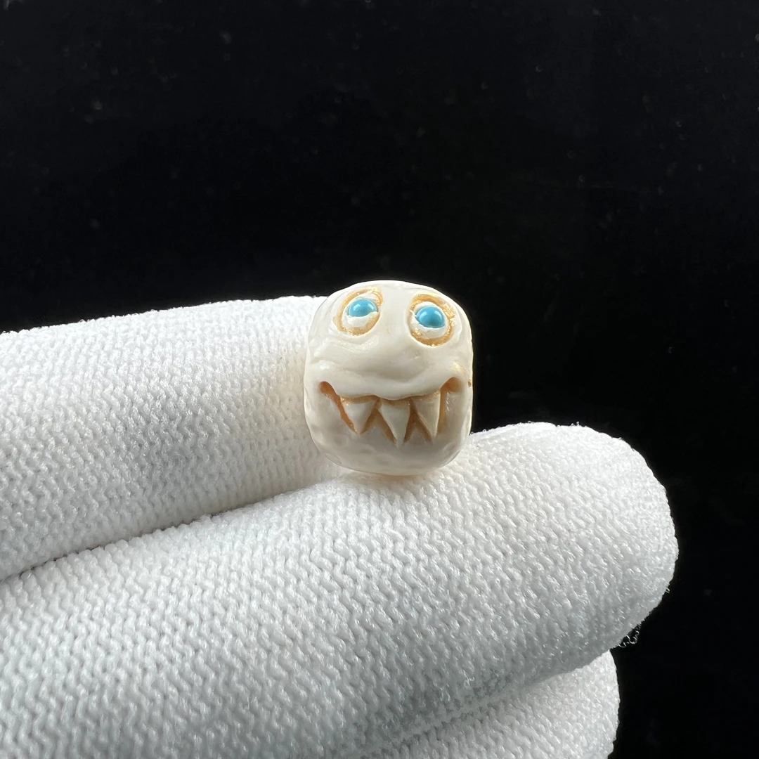 X7518天然猛犸牙 配饰 14*11.6mm支持鉴定 假一罚四
