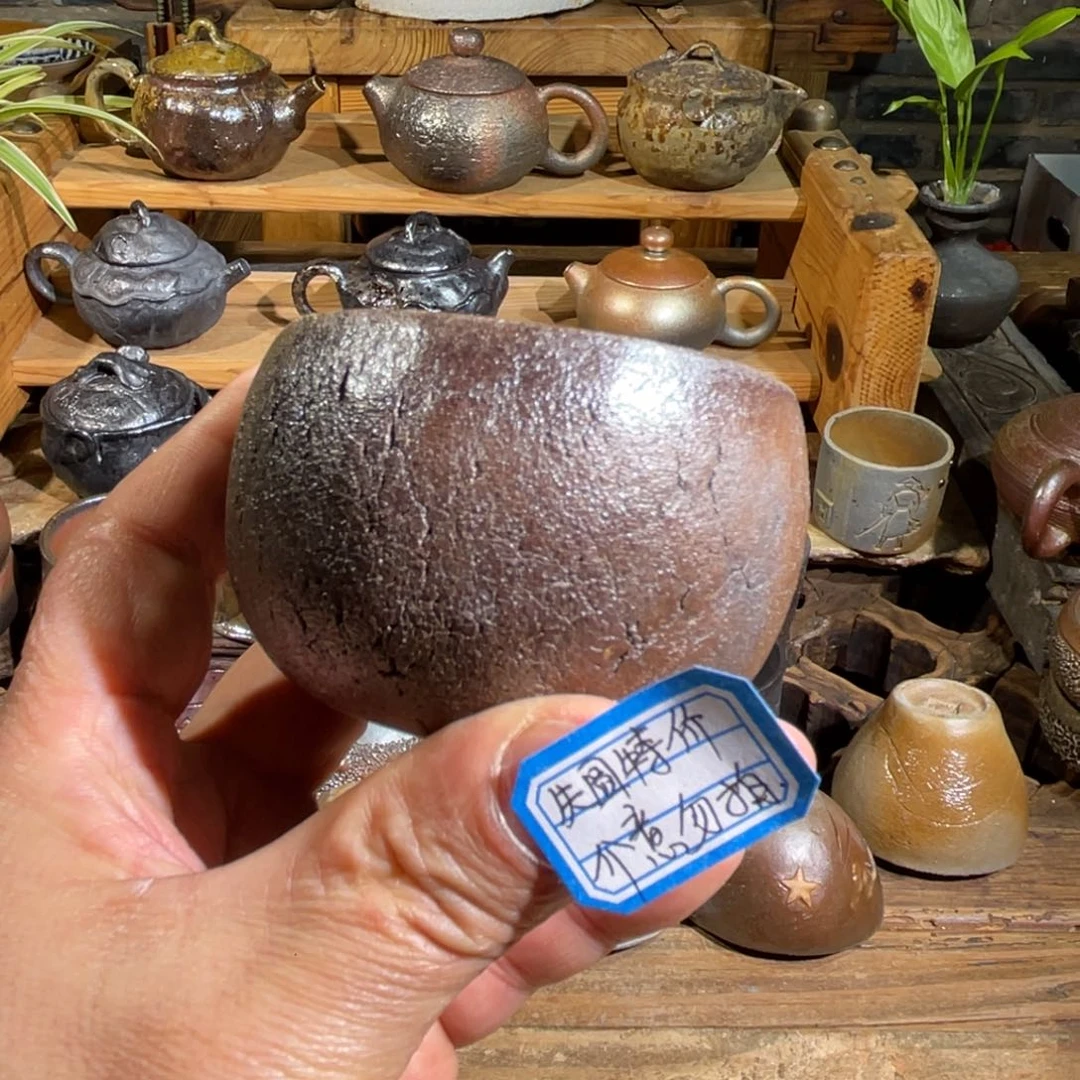 杯饕***®云南陶泥柴烧茶具