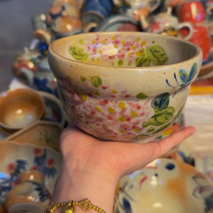 瓷片景德镇陶瓷手工手绘