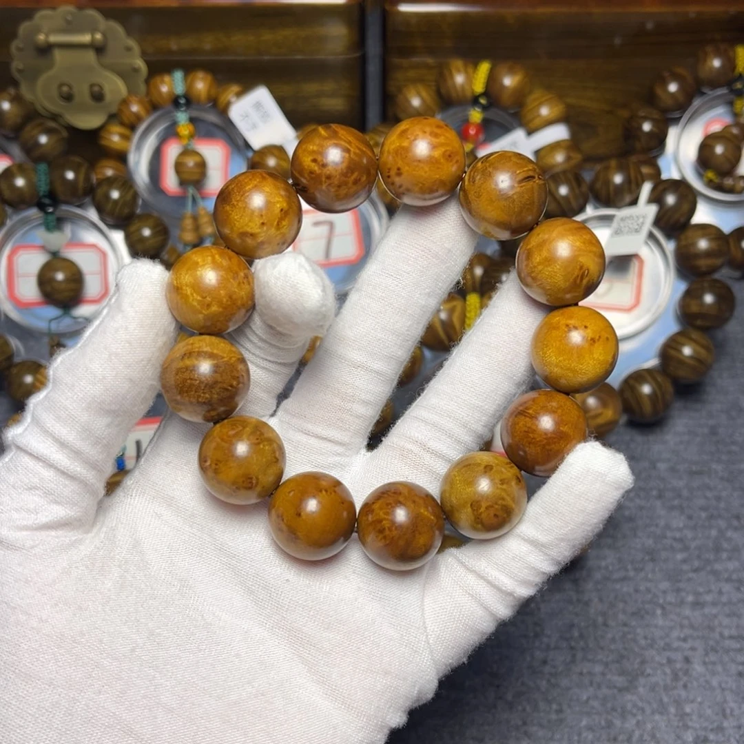 楠木（金丝楠）手串/手链枯木1.8瘤疤118