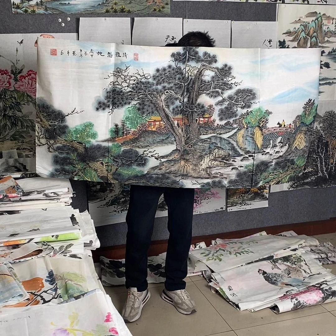 国画纯手写手绘作品76