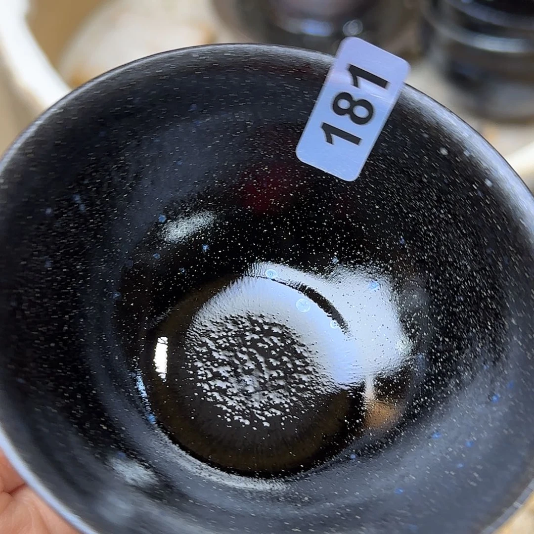 茶盏琢泥窑柴烧开窑
