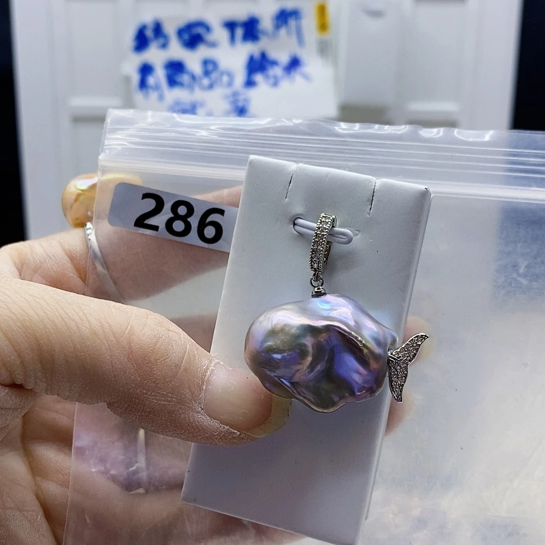 颈饰合金淡水珍珠