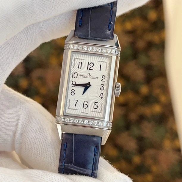 99新 Jaeger-LeCoultre/积家 原钻翻转40*20手动机械20年全套