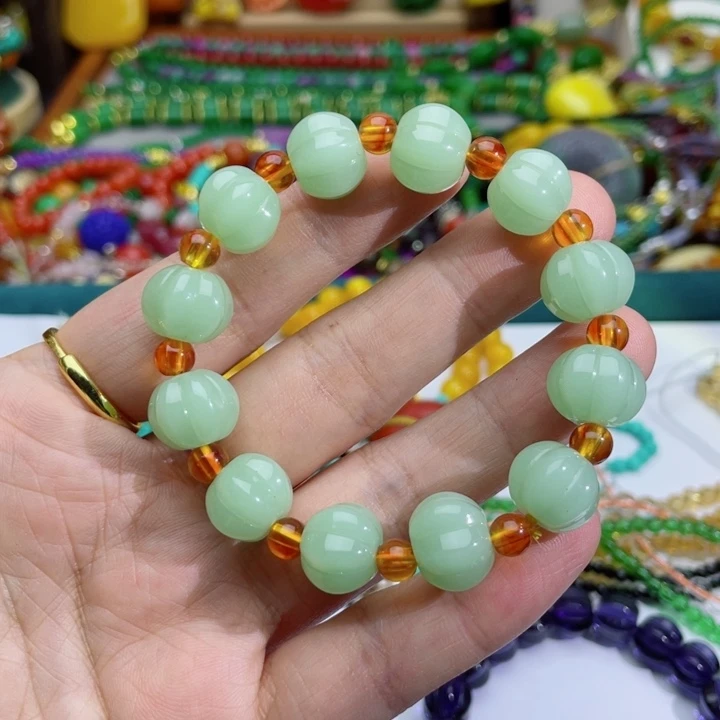 树脂制品30号瓜珠手串