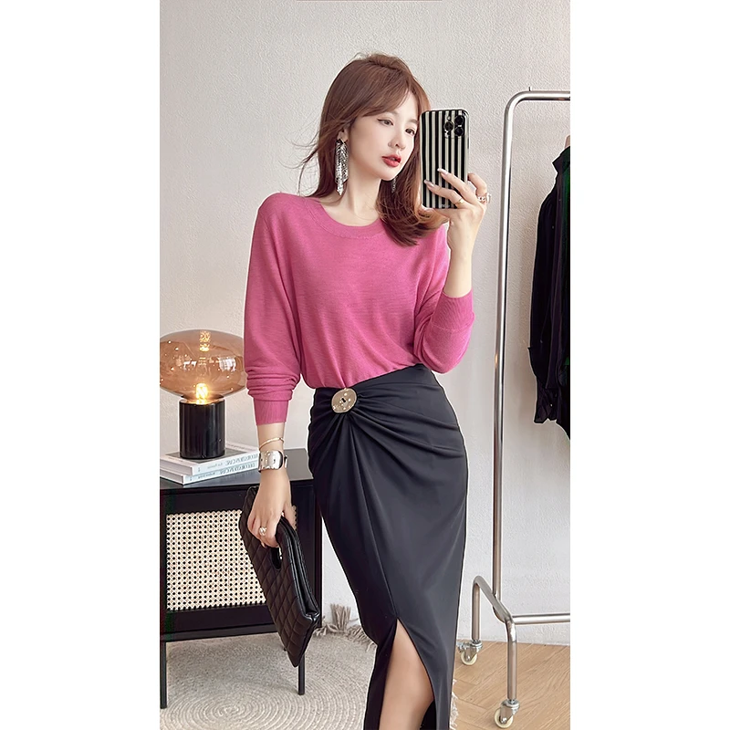 【年终宠粉大促】【PINZIKO】 瑞士卷~针织衫 TJC352