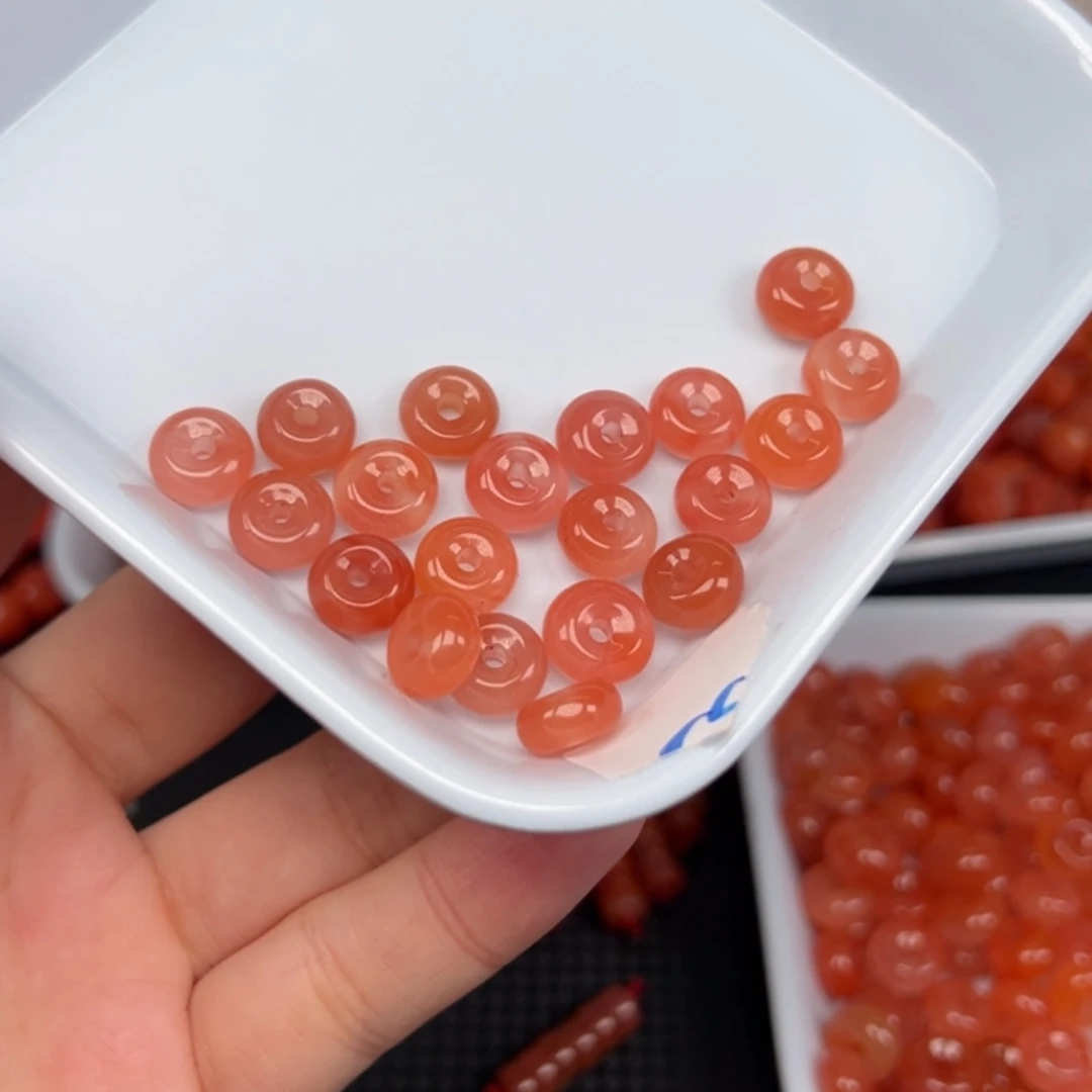 一***糖南红玛瑙未镶嵌吊坠(不含链)