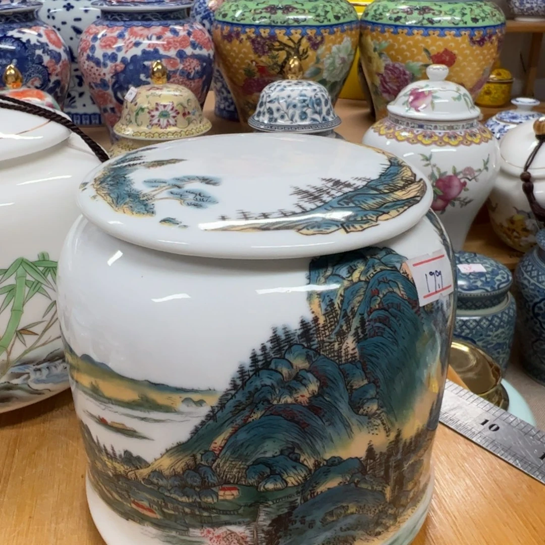 高端家用陶瓷茶叶罐