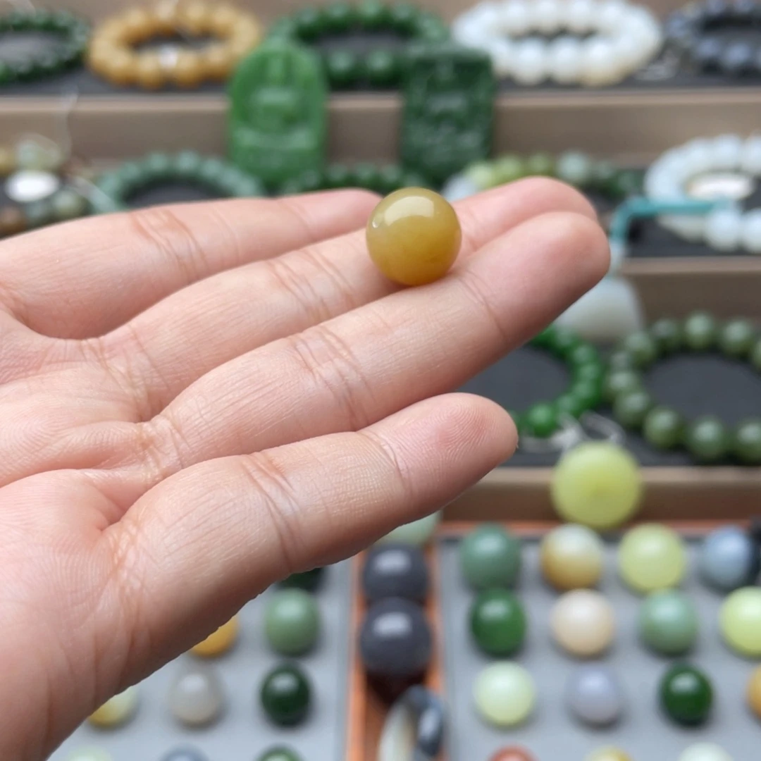 和田玉未镶嵌手链12