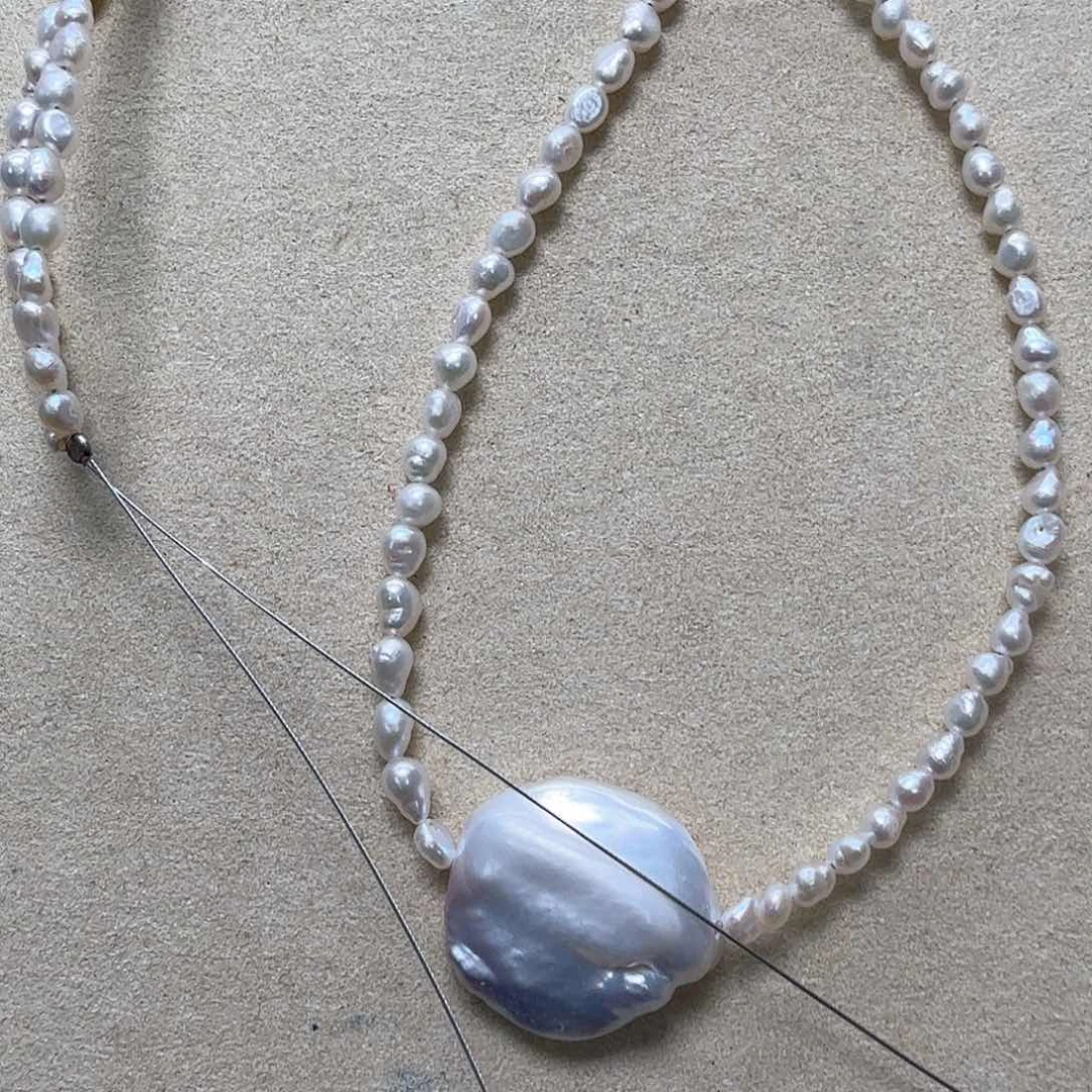 淡水珍珠颈饰未镶嵌