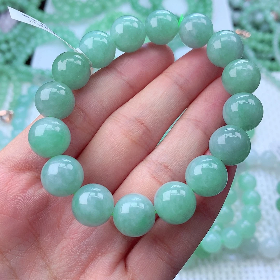 翡翠未镶嵌毛衣链