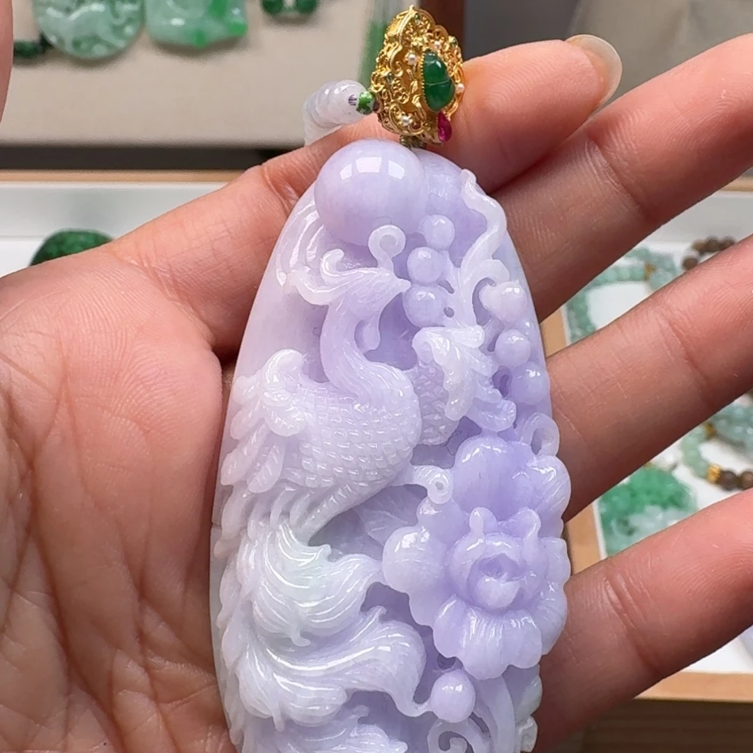 翡翠未镶嵌颈饰翡翠吊坠