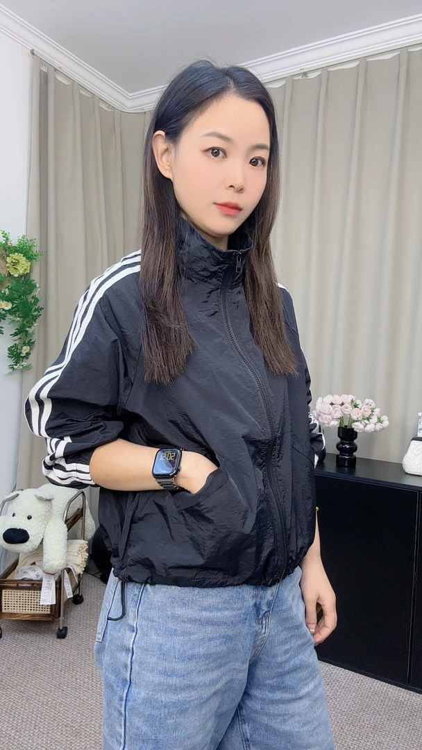 短款2025新款立领防晒衣女夏季小个子运动外套休闲防晒服