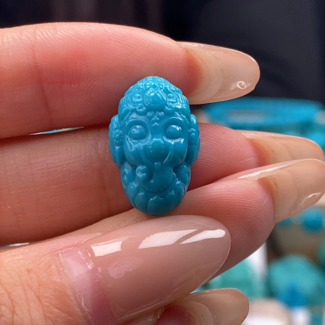 未镶嵌绿松石挂件