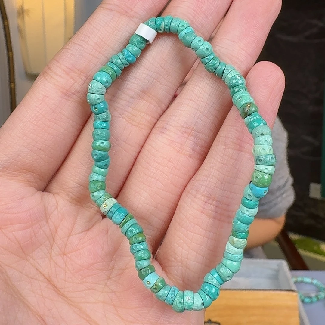 绿松石未镶嵌挂件