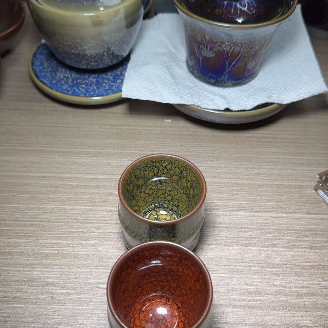 茶盏1****6对杯作品198号