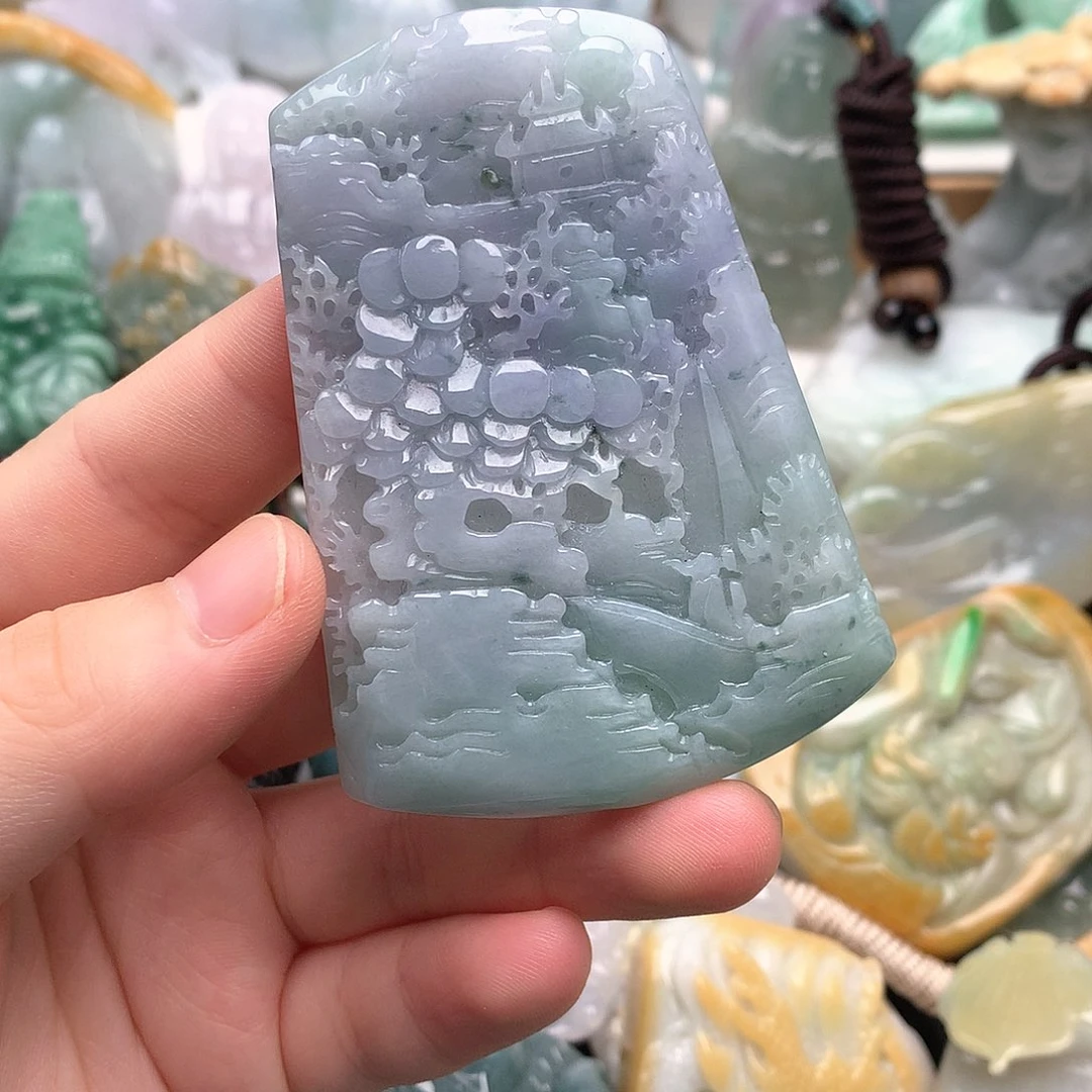 吊坠(不含链)未镶嵌翡翠