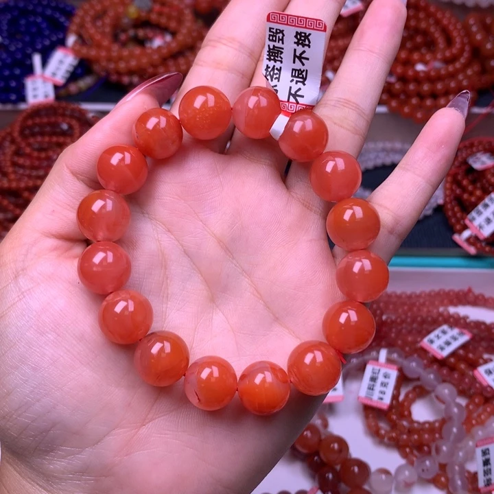 未镶嵌手链南红玛瑙42号卡13