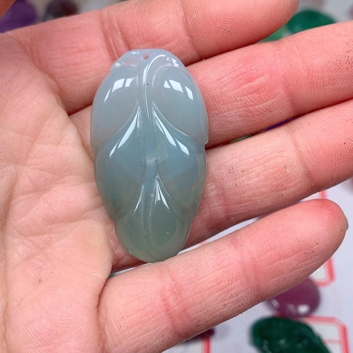 玛瑙/玉髓颈饰未镶嵌芯*