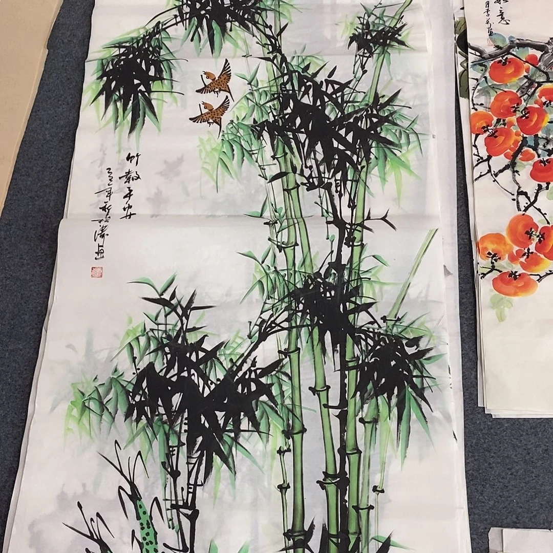 国画画画真的画画画