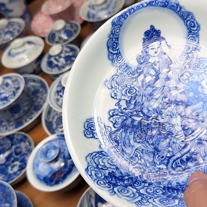 手绘菩萨壶承福利款