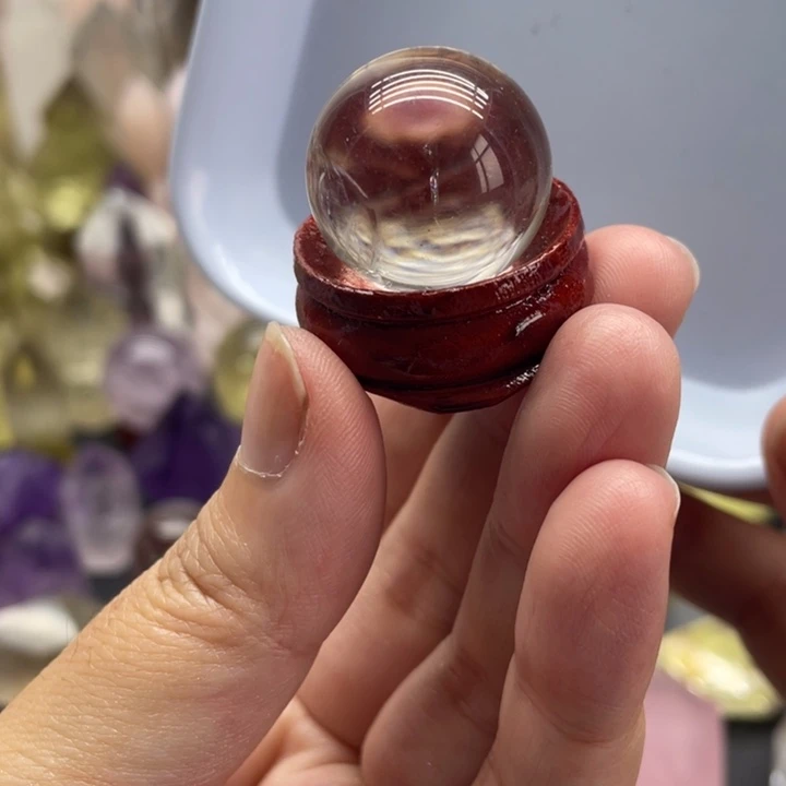 未镶嵌珠宝半成品水晶4号23mm