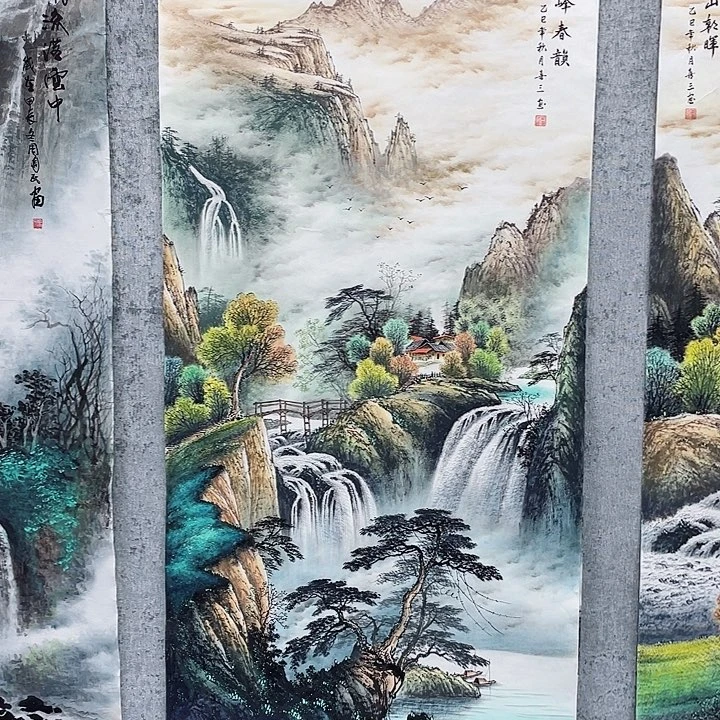 国画F****9绘画作品黄喜三画芯