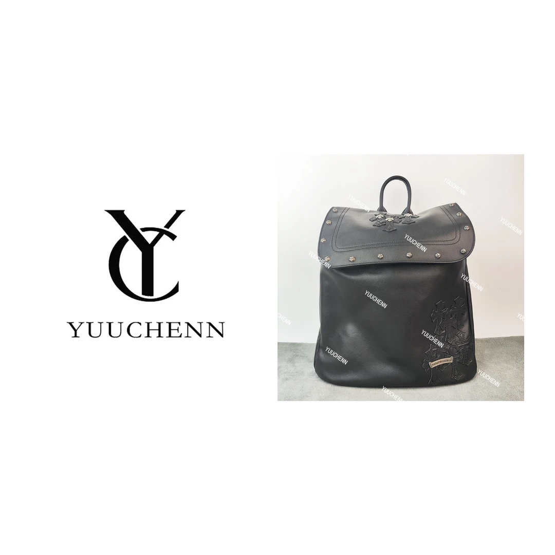 YUUCHENN/【双肩包】32cm进口牛皮 HH6004