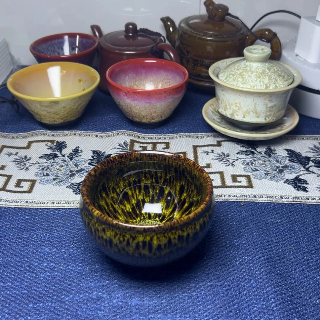 建阳建盏喝茶主人杯