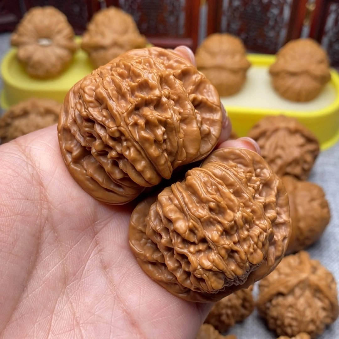 文玩核桃把件南瓜楼46