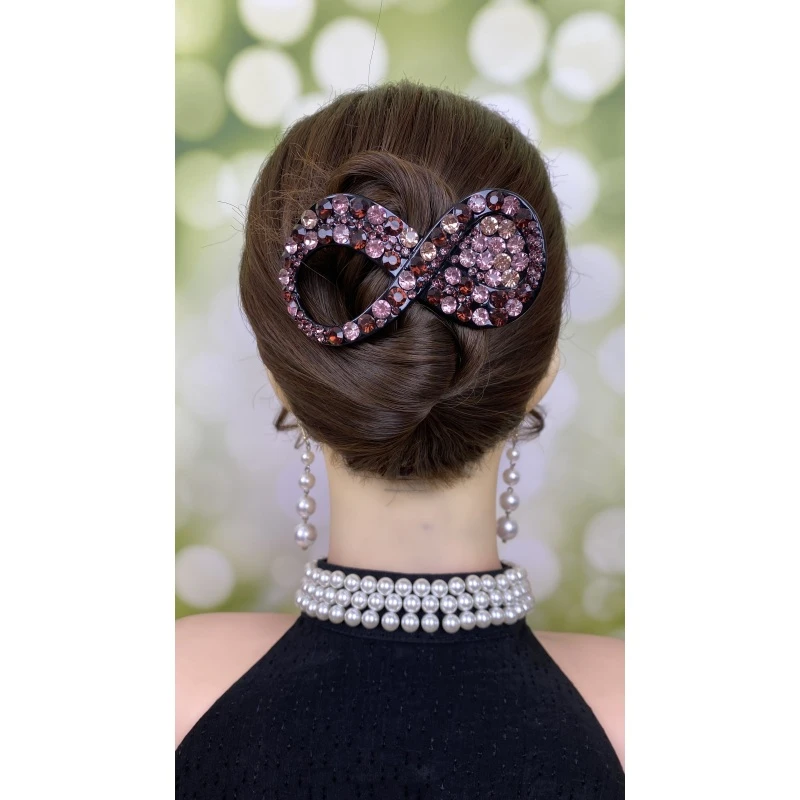 诗泊雅 高级感三齿夹后脑勺夹子头饰青蛙扣发夹女夏季鸭嘴夹发卡