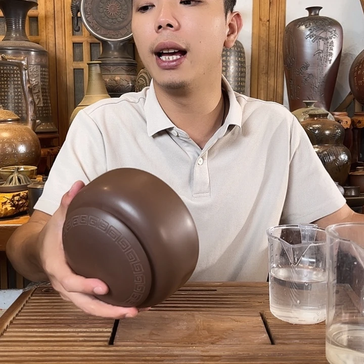 钦州坭兴陶原矿泥料 回纹